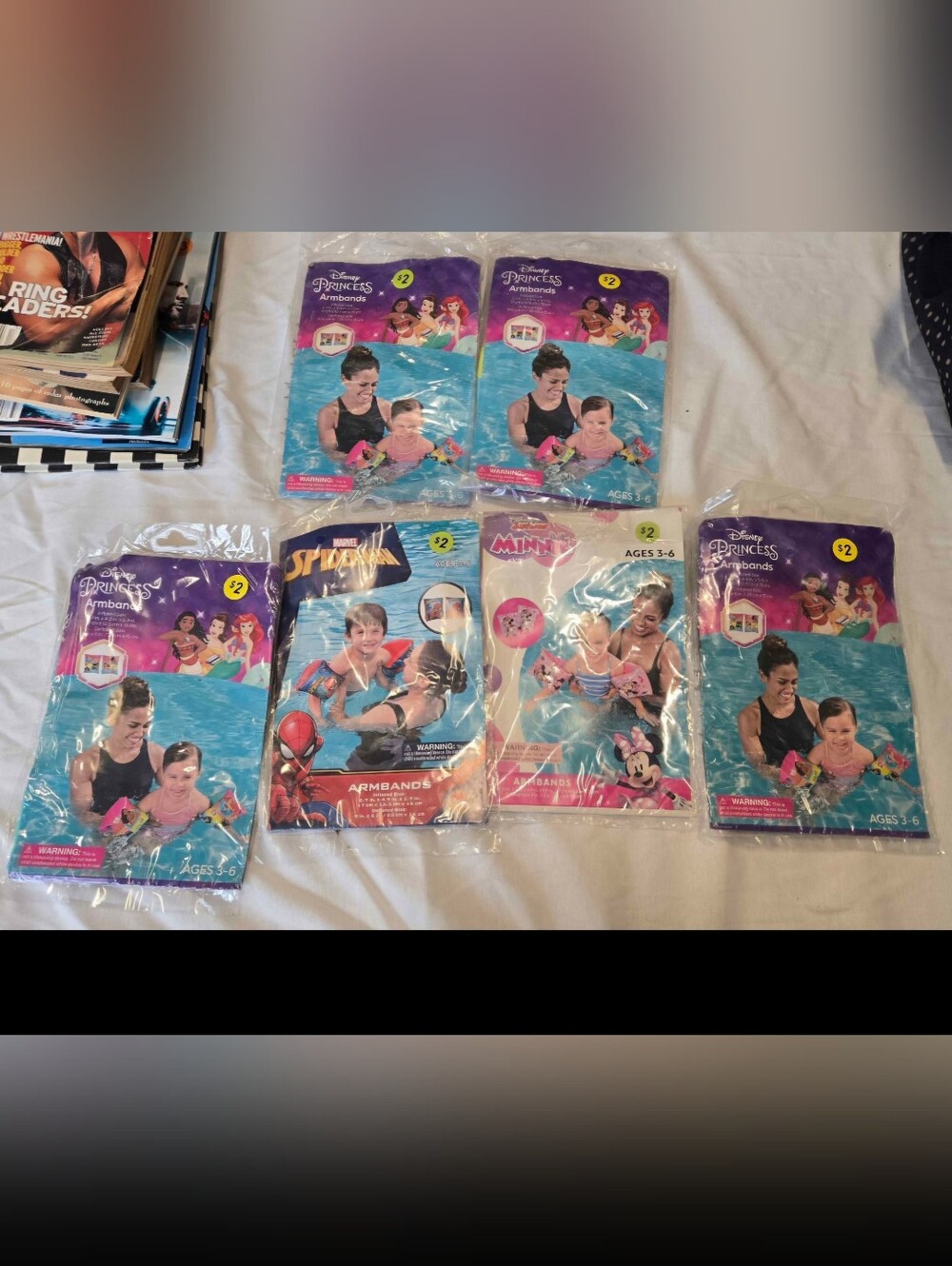 Disney Armbands Packs (6)